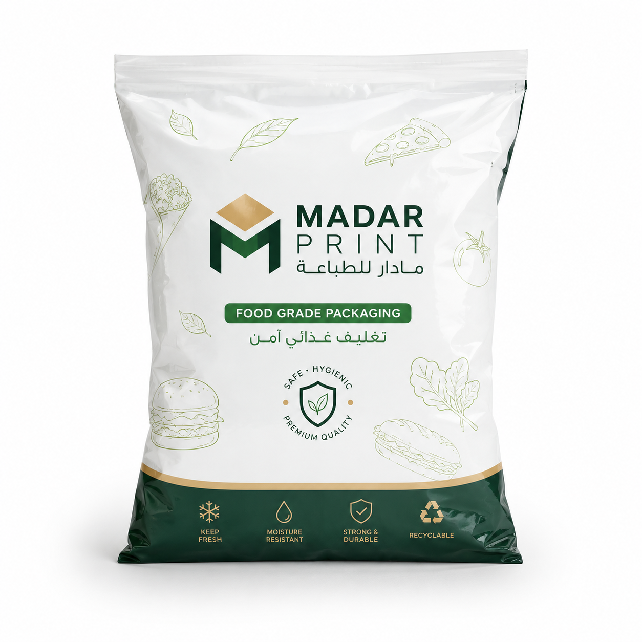Custom Poly Mailer Bags - Food Grade