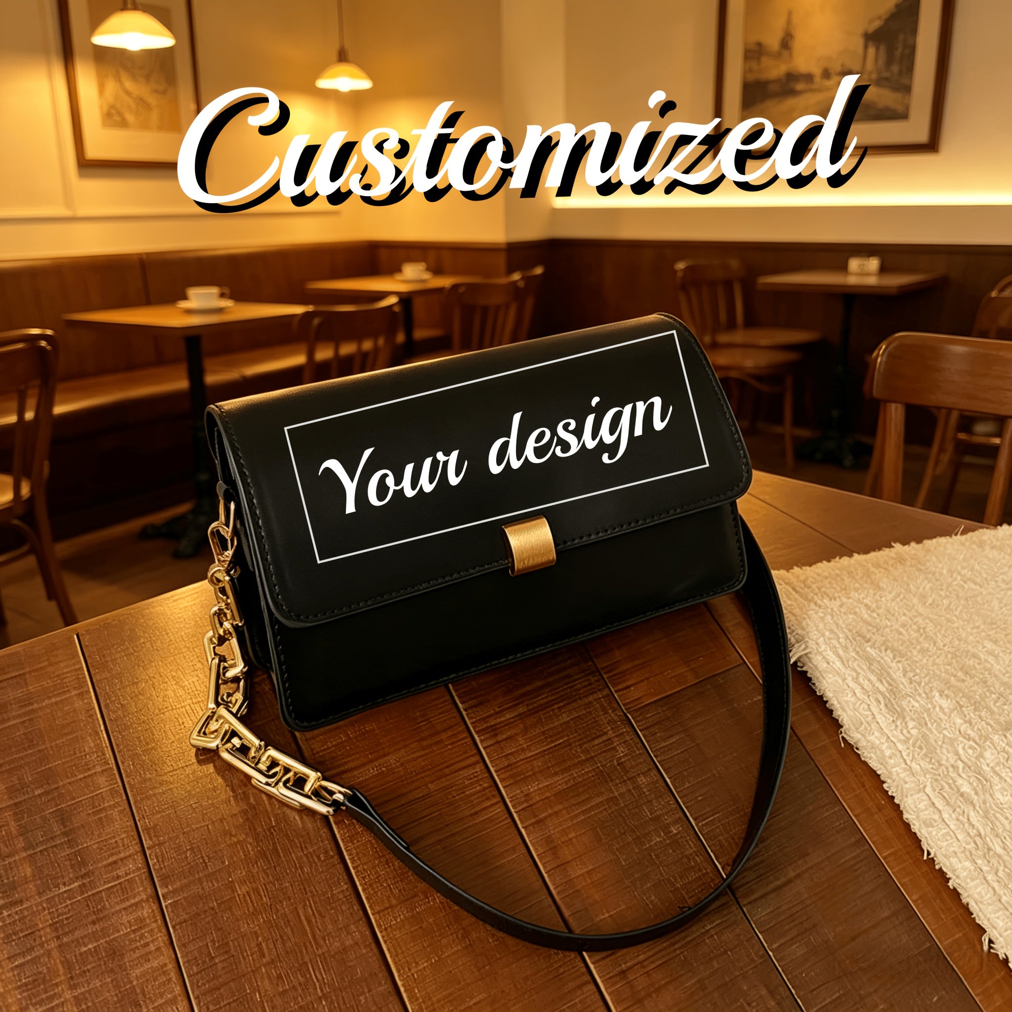 2026 New Women'S Shoulder Bag - Text/Photo/Logo Customization Available, | Made-to-Order Branded – image 3