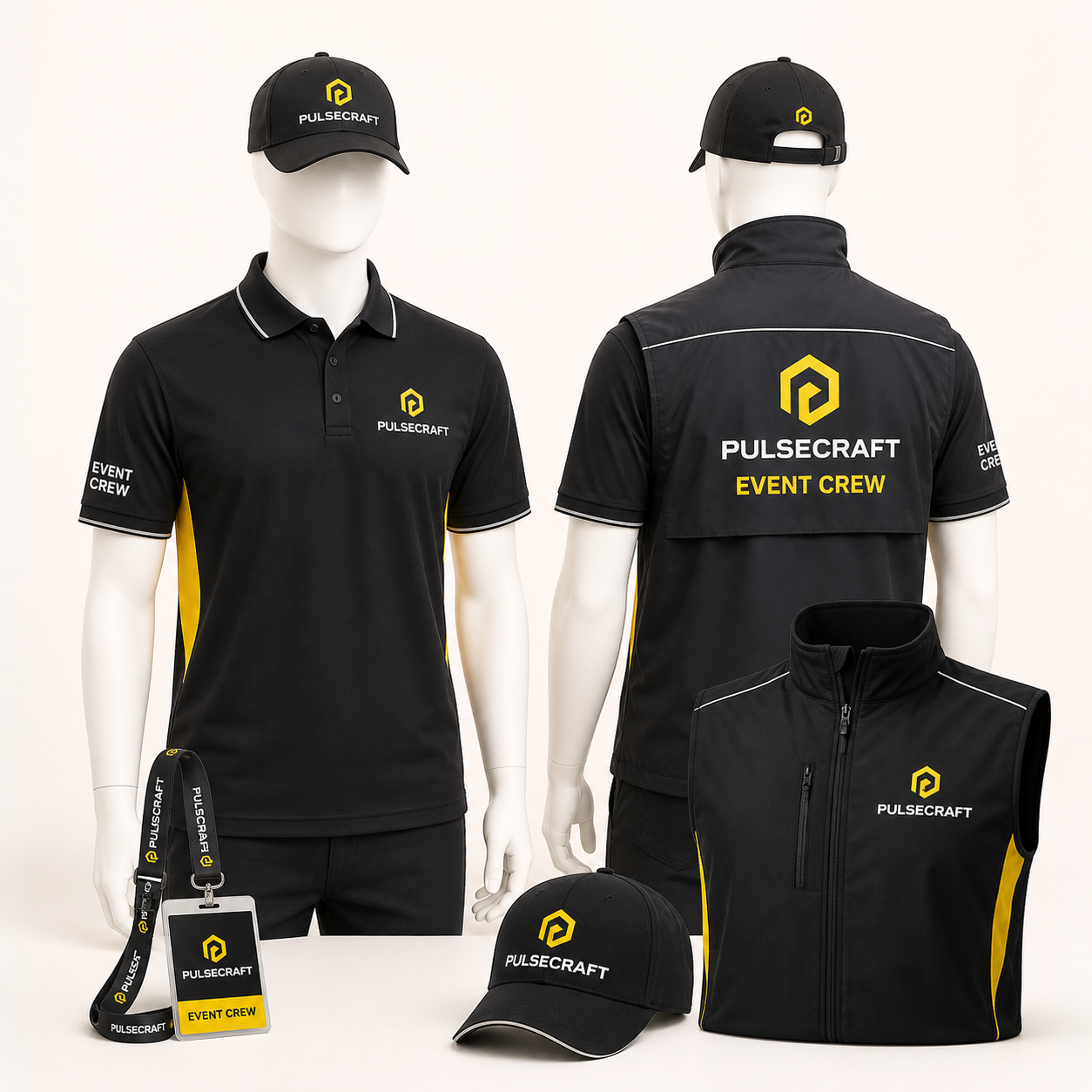 Custom Event Staff Uniform Kit