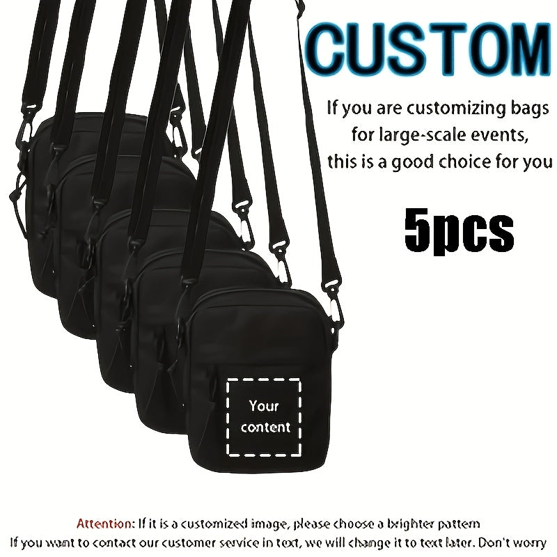 Design-Your-Own s Crossbody Bags, Available for Personalization with Images or Logos, – Branded – image 3