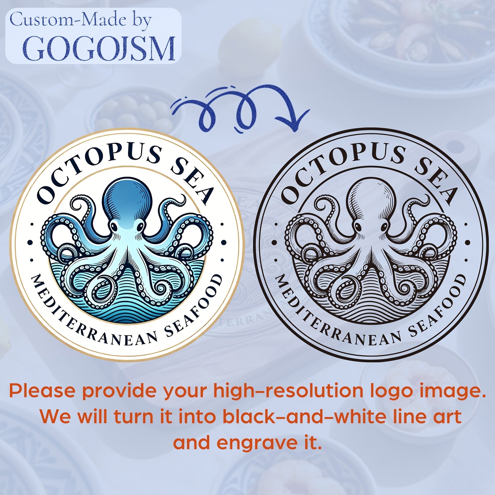 Custom-Printed Cheese Board with Custom Logo or Design - image 4