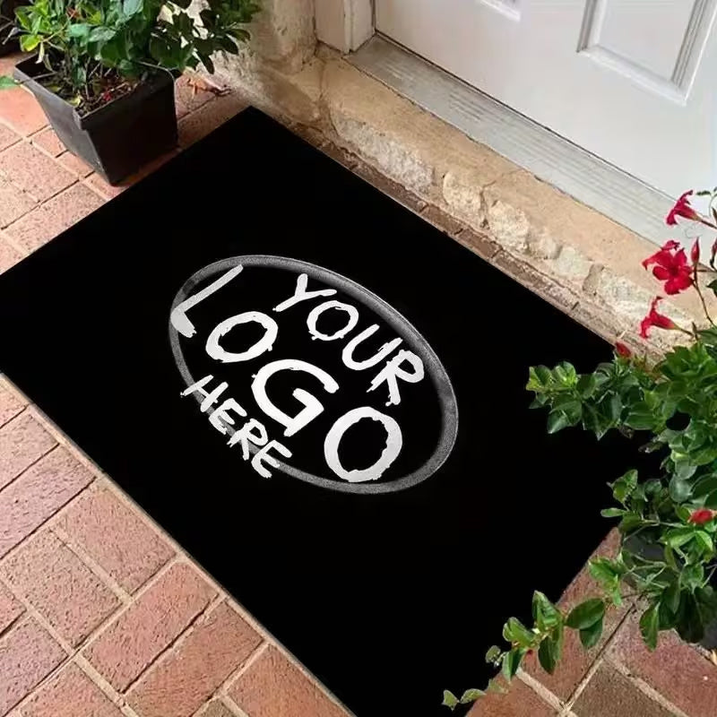 Bespoke Home & Office Decor – Doormat - Logo/Text Print, Machine Washable Front Door – image 4