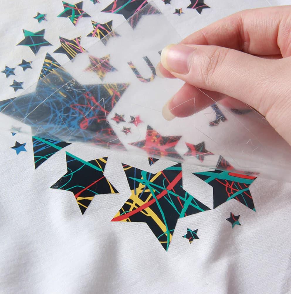 3D heat-transfer vinyl, 3D pattern, color stripes — product image 7