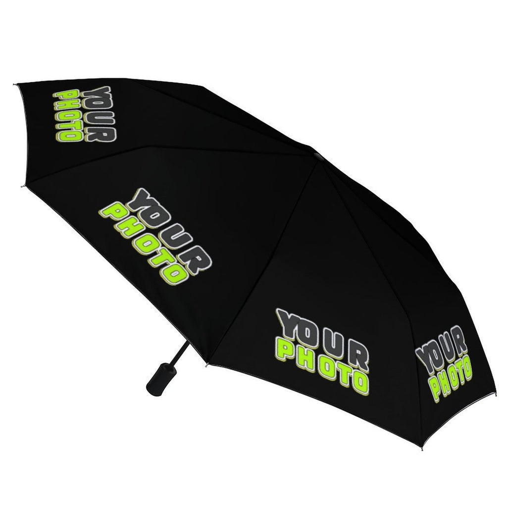 Personalized Specialized Promotional Product – 3-Fold Auto Umbrella with Custom Photo/Logo - A Lightweight, Foldable – image 4