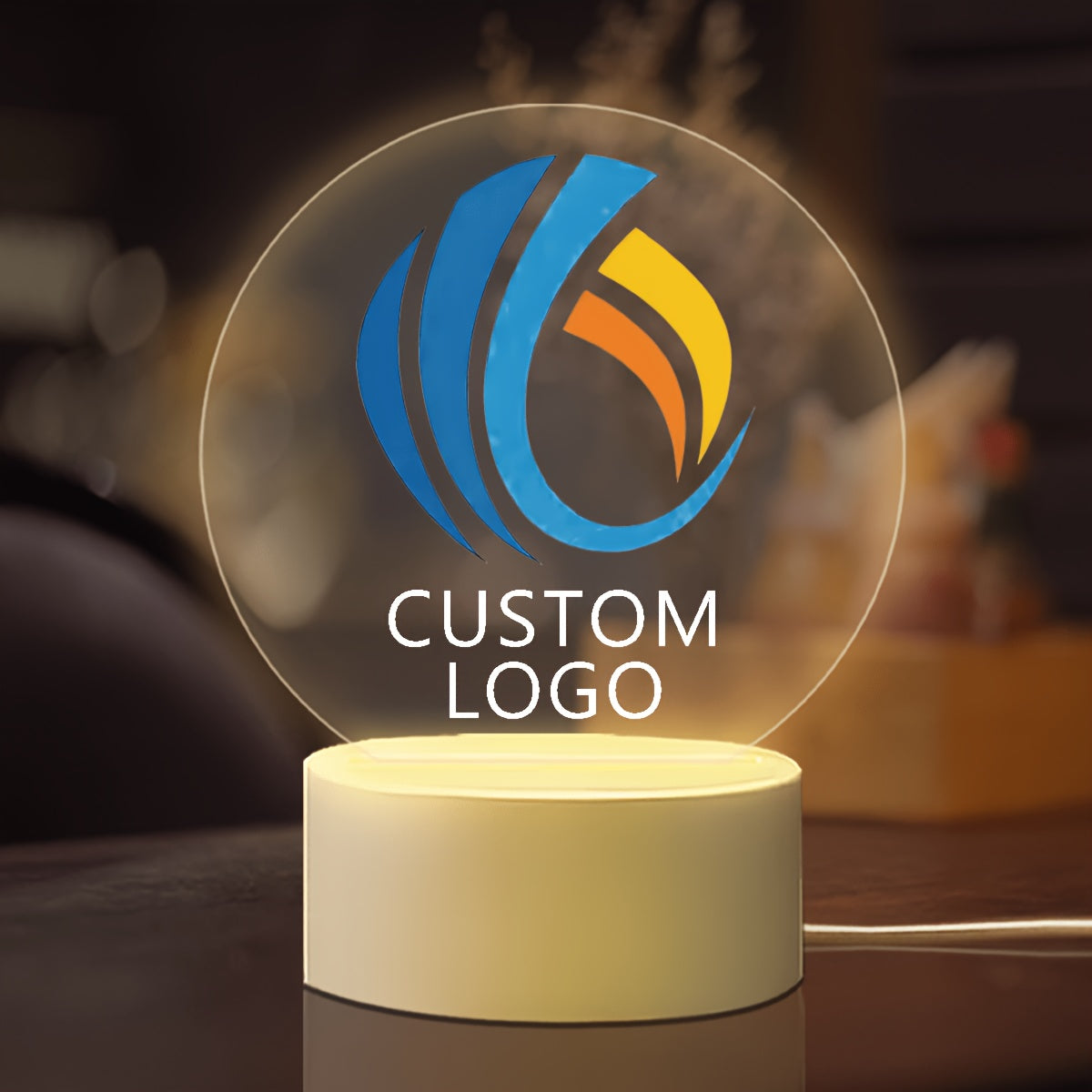 Design-Your-Own LED Night Light Sign with Custom Logo or Design - image 2
