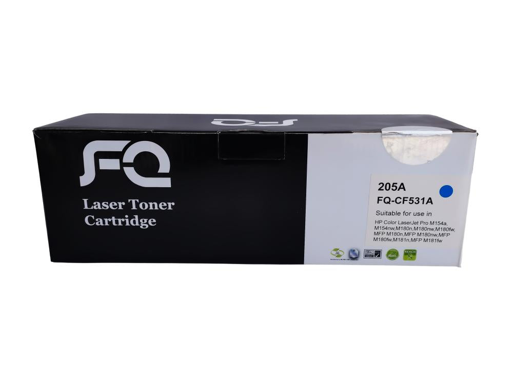 Compatible laser printer toner FQ 205A Exceptional Blue — product image 1