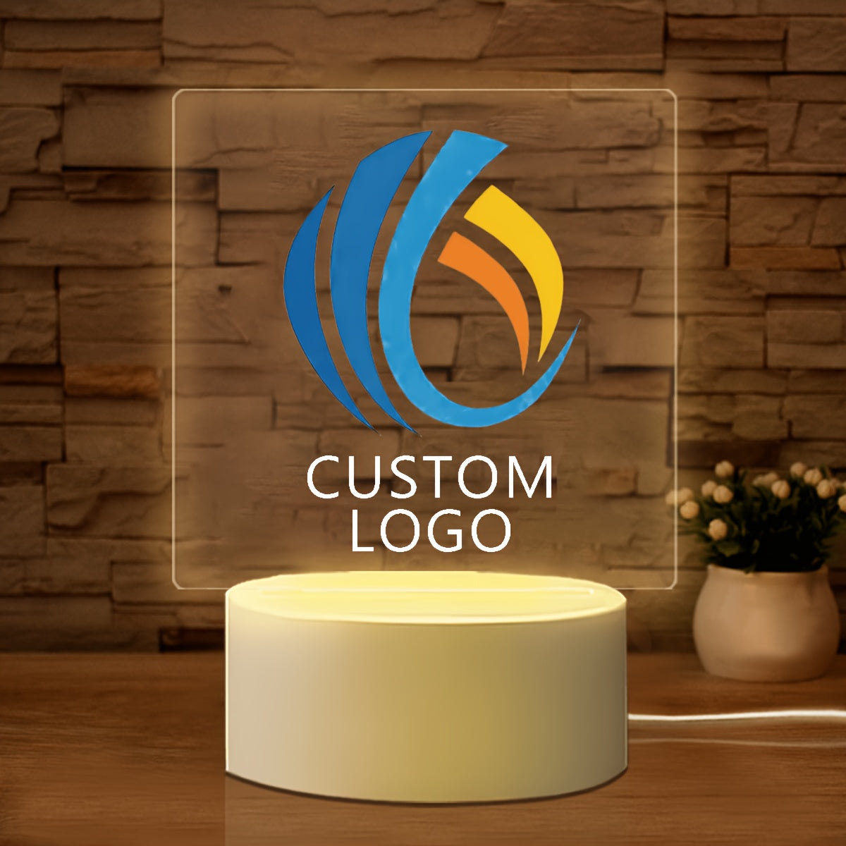 Design-Your-Own LED Night Light Sign with Custom Logo or Design - image 1
