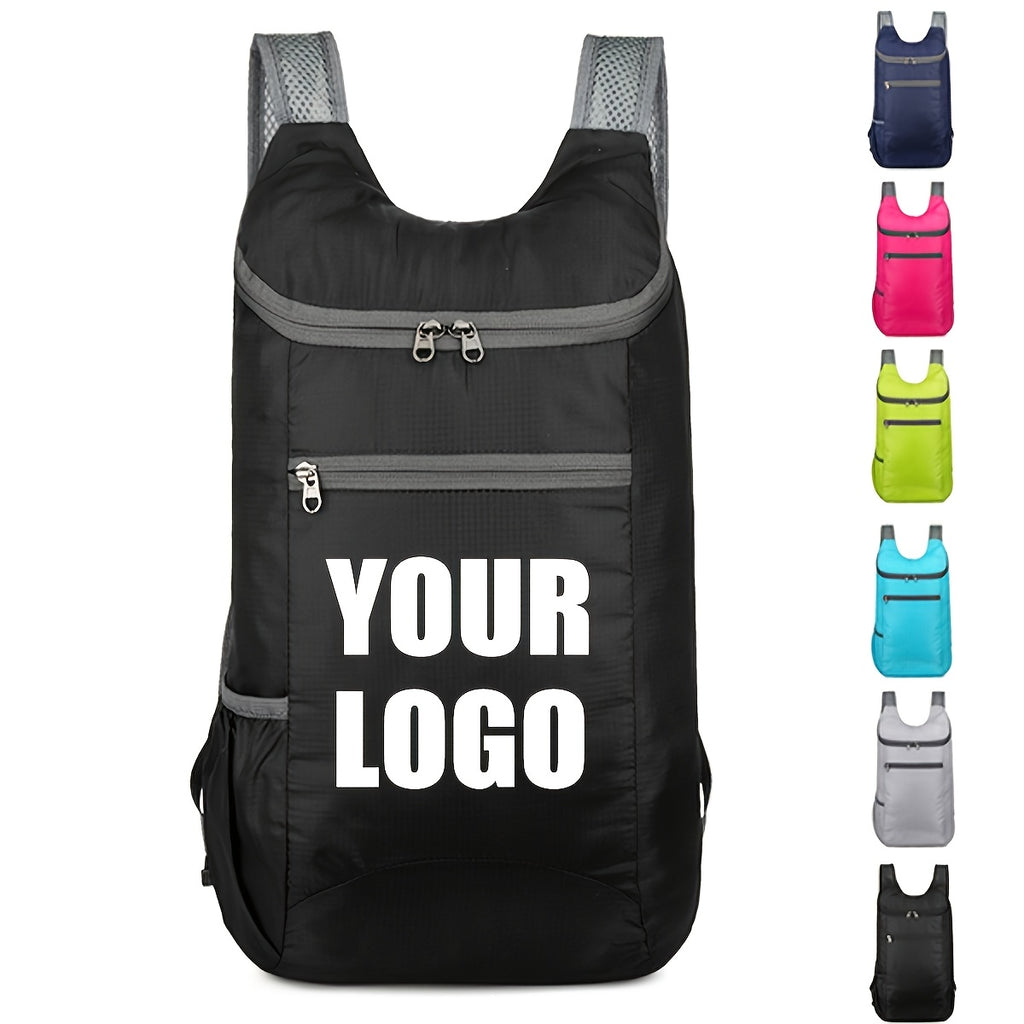 Images or Logos, Multifunctional High-quality Large-capacity Backpack, | Photo-Printed Branded – image 1