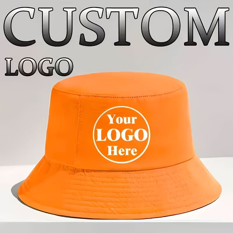 Custom Fisherman Hat - Unisex Sporty Style | Image/Text/Logo | Lightweight | Photo-Printed Logo – image 4