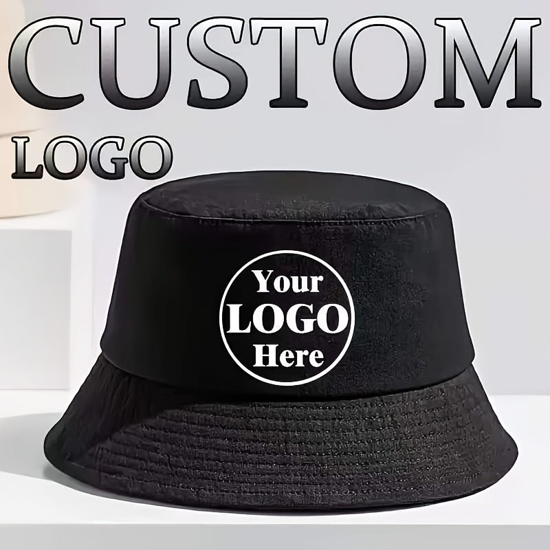 Custom Fisherman Hat - Unisex Sporty Style | Image/Text/Logo | Lightweight | Photo-Printed Logo – image 1
