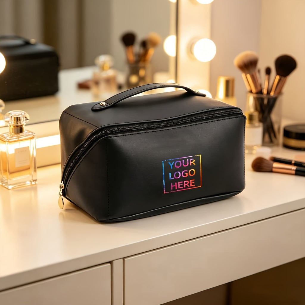 Logo-Ready Branded Bag – Logo Women'S Handbag Storage Makeup Bag Toiletry Bag DIY Custom Pattern – image 2