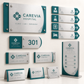 Custom Indoor Hospital Wayfinding & Room Signs