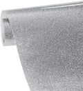 heat-transfer vinyl silver glitter fabric — product image 1