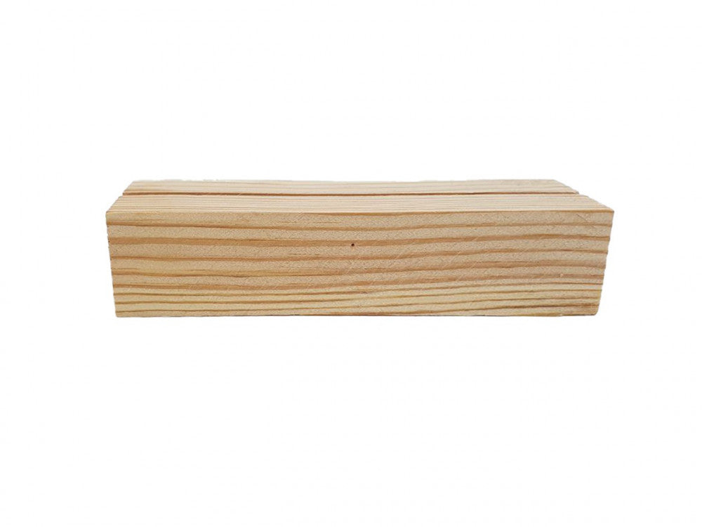 Wooden stand for acrylic panels 15cm (A5) — product image 6