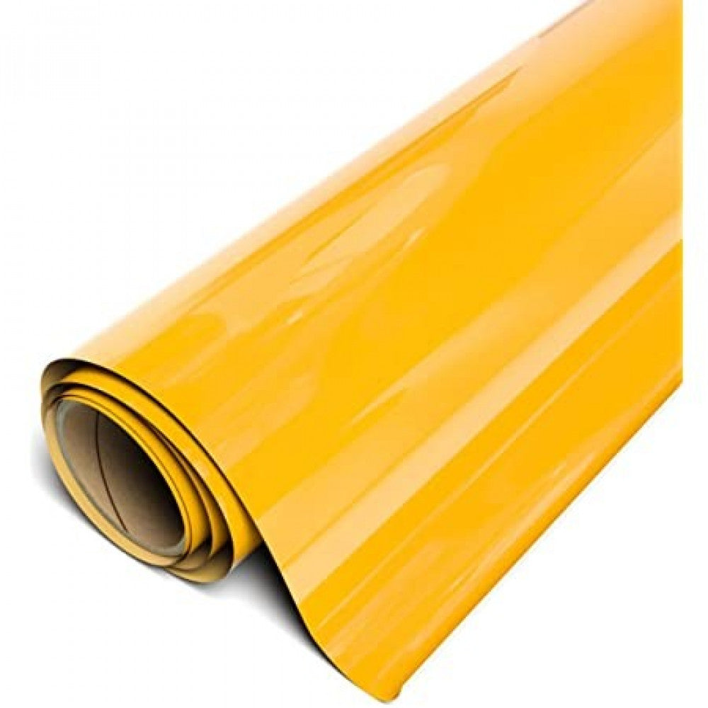 heat-transfer vinyl golden yellow velvet fabric — product image 3