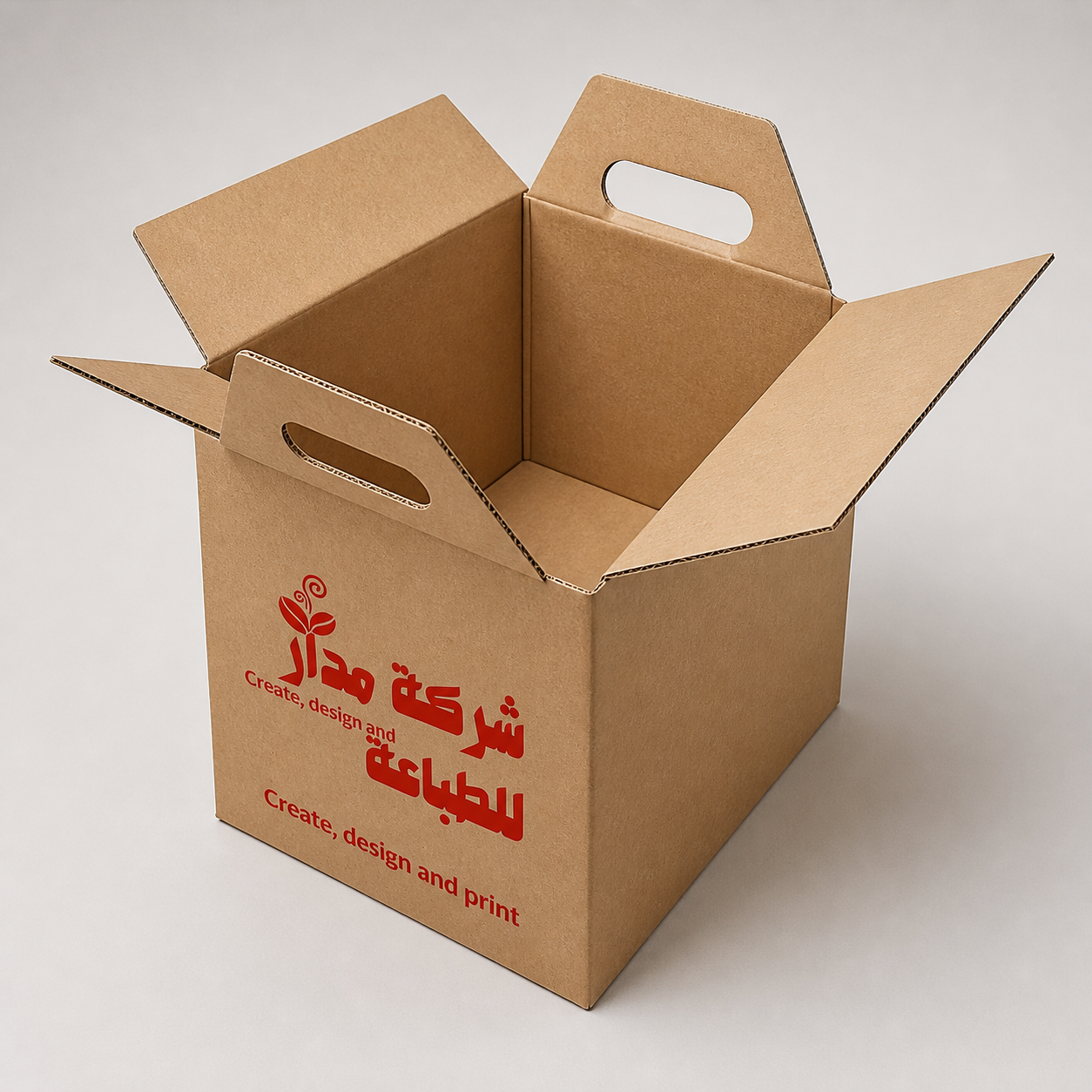 بوكس كرافت بمقبض مفتوح وفارغ