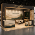LUMARQ 6×3 premium exhibition booth