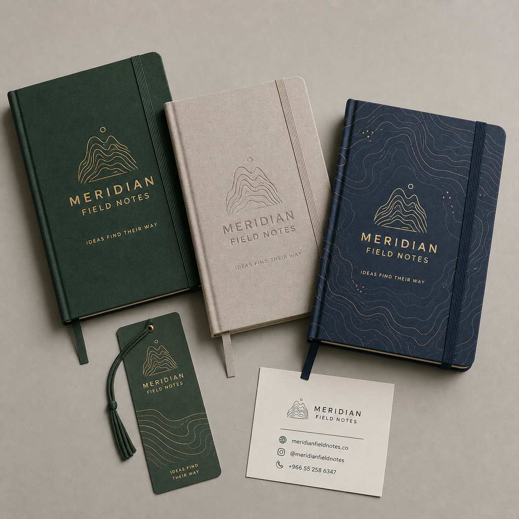 Meridian Field Notes custom printed notebook collection