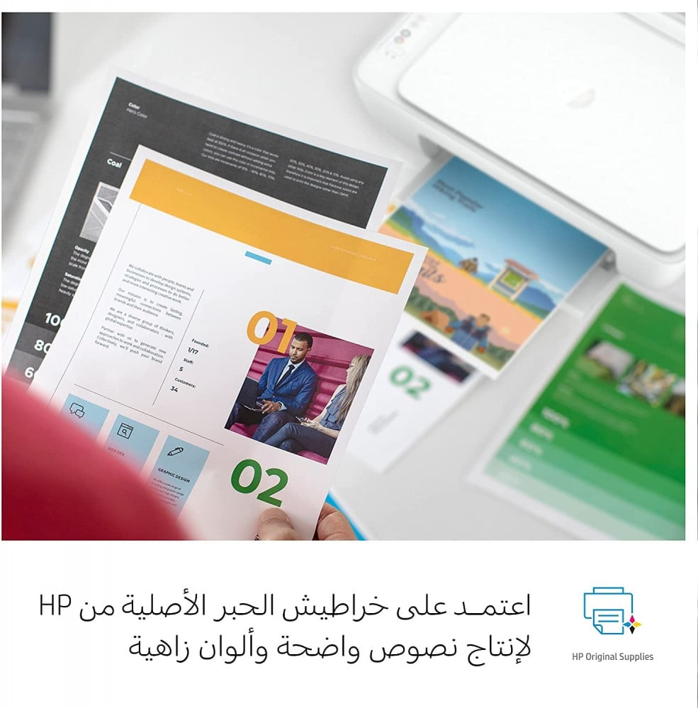 HP DeskJet 2320 all-in-one printer, printing, copying and scanning - 7WN42B — product image 3