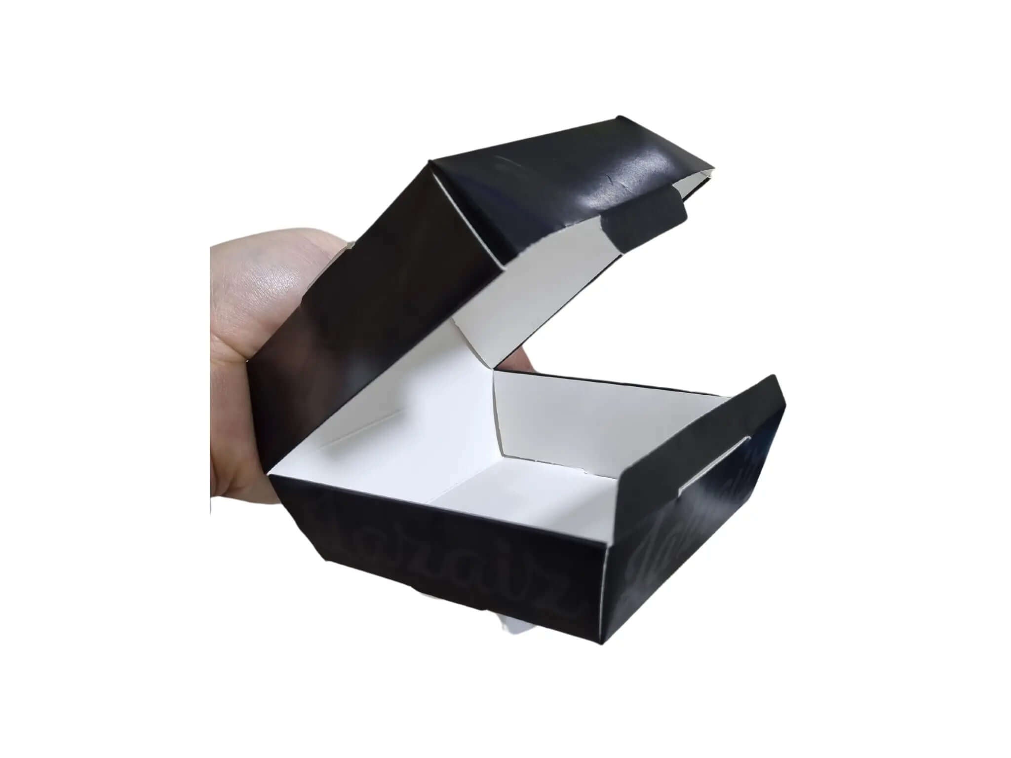 paper burger box printed with customer logo