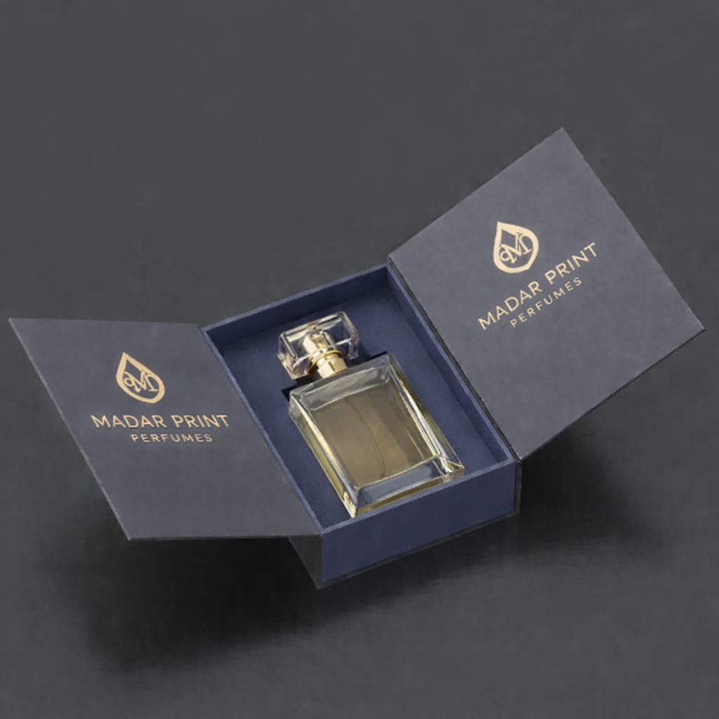 Luxury Custom Printed Perfume Box with Rigid Structure & Foam Insert