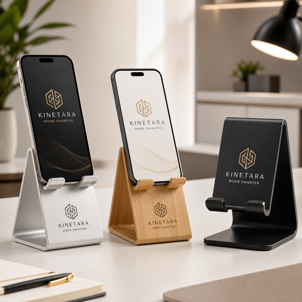 Custom Desktop Phone Stands