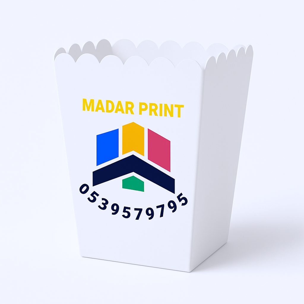 custom printed popcorn box