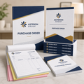 Custom Purchase Order & Delivery Note Books