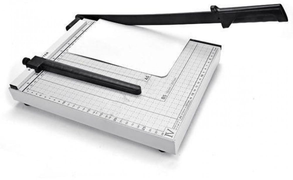 Manual paper cutter, A4 size - safe and easy to use — product image 3
