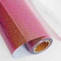 heat-transfer vinyl pink hologram fabrics — product image 1