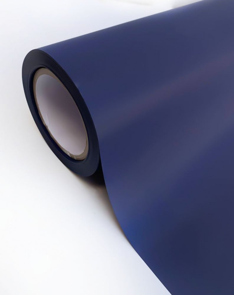 heat-transfer vinyl, navy blue PVC fabrics — product image 1