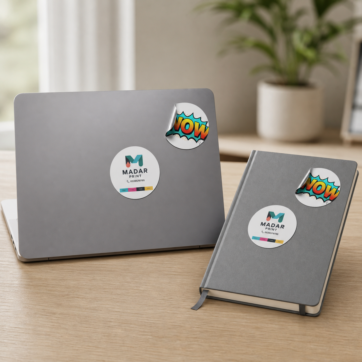 صورة إضافية بزاوية أو حالة بديلة لمنتج sticker-sheet-a4-custom-printed
