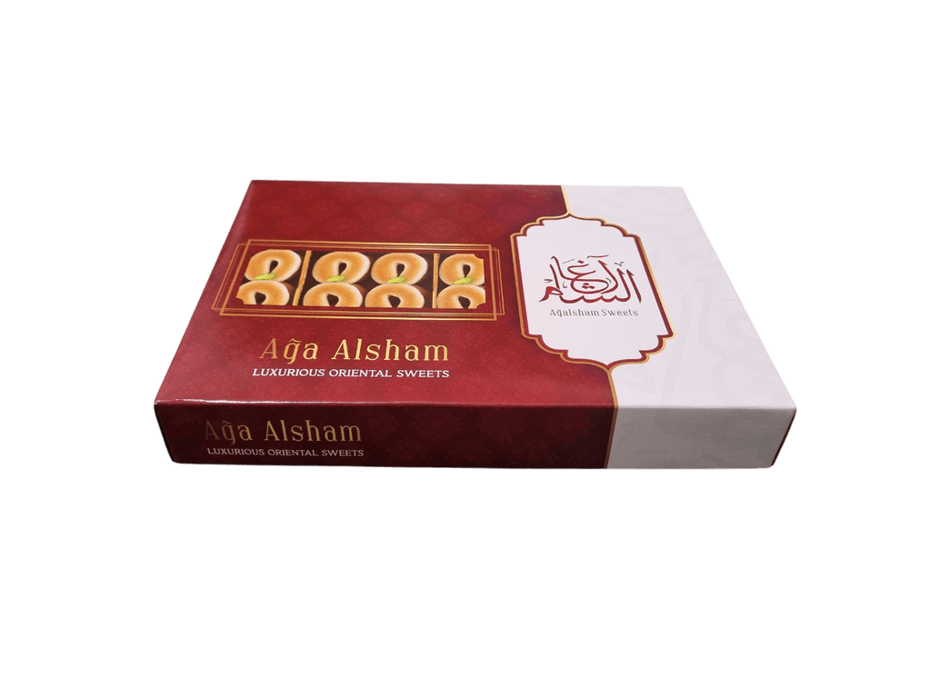 custom printed Ma'amoul box 450 gram
