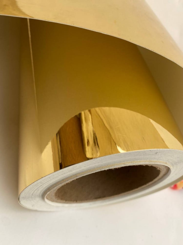 Vinyl gold mirror surfaces, 38*100 cm — product image 3