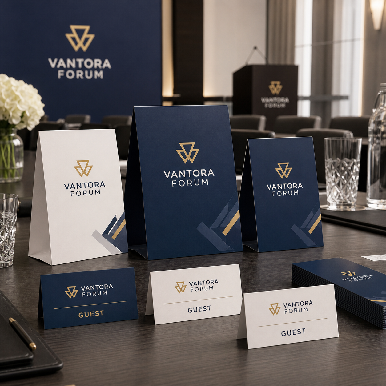 Custom Table Tents & Name Cards