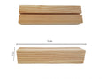 Wooden stand for acrylic panels 15cm (A5) — product image 1
