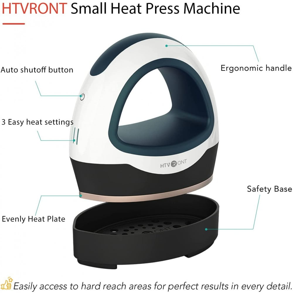 Mini portable heat press, 11cm * 6.5cm — product image 2